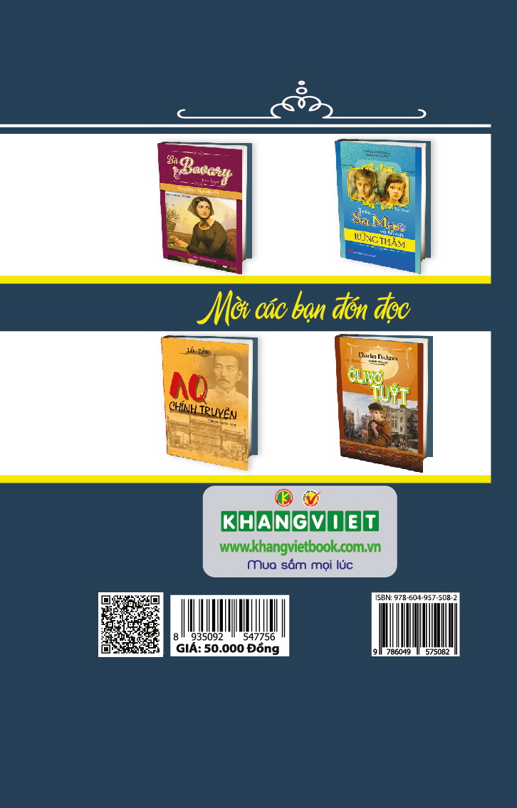 Bìa sau Ông Già Và Biển Cả